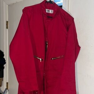 Red kap work uniform nwot  but read description